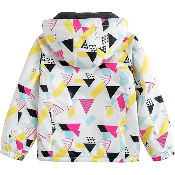 Waterproof Ski Snow Jacket Fleece Raincoat Colorful Winter Coat
