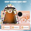 Waterproof Ski Snow Jacket Fleece Raincoat Colorful Winter Coat