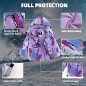 kids Girls Waterproof Ski Snow Jacket 
