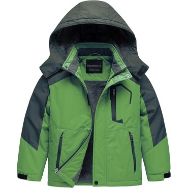 Boy's Waterproof Ski...