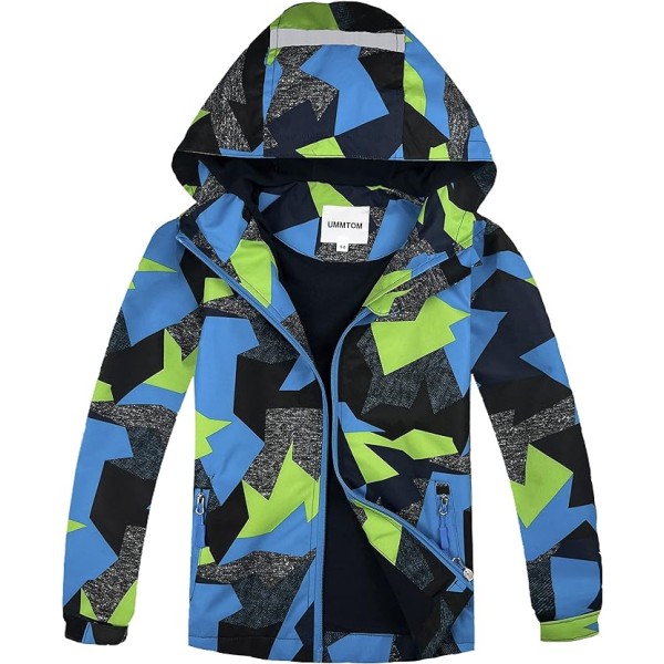 Jackets Lightweight Waterproof Hooded fleece Raincoats Windbreakers for Kids
