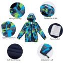 Jackets Lightweight Waterproof Hooded fleece Raincoats Windbreakers for Kids