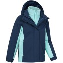 Mountain Warehouse Lightning 3 in 1 Kids Waterproof Jacket