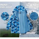 Rain Jacket Windbreaker Lined Raincoat