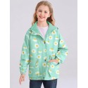 Rain Jacket Windbreaker Lined Raincoat Waterproof Hooded Lightweight Rain Coats