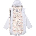 Kids Rain Jacket Hooded Lined Rubber RainCoats for Girls Boys