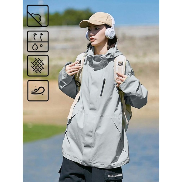 Outdoor Windproof Waterproof Breathable Thermostatic Warm Jacket