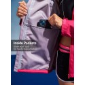 Solid Zip Up Hooded Windbreaker Jacket