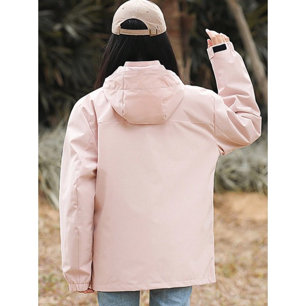 Waterproof Warm Graphene Heating 3-In-1 Softshell Jacket And Fleece Jacket Twinset
