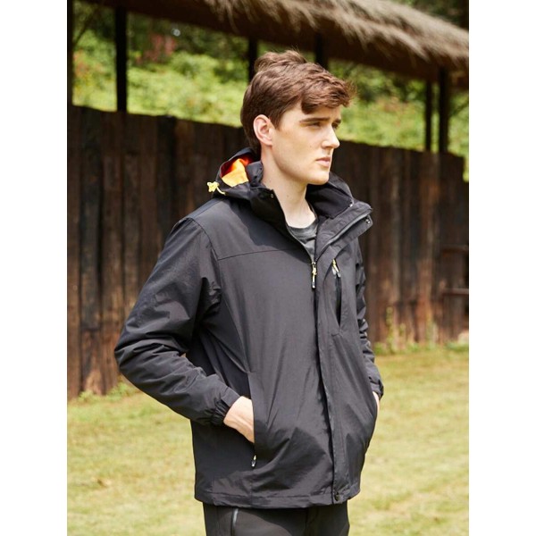 3-In-1 Detachable Fleece Lining Men's Outdoor Softshell Jacket