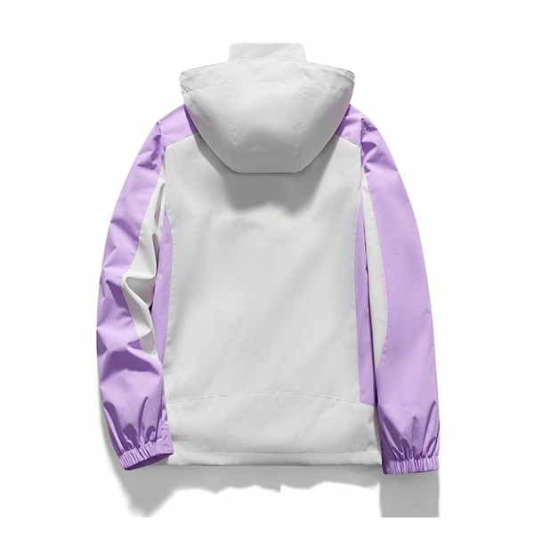  Outdoor Color-Block Softshell Jacket Women