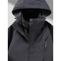 Waterproof Cold-Resistant 3-In-1 Jacket With Fleece Lining