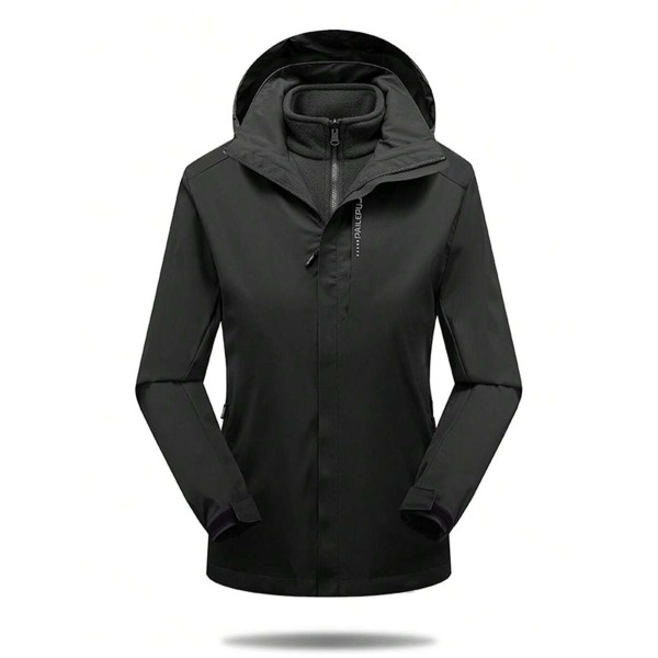 Fashionable 3-In-1 Windproof Sherpa Lined Sports Jacket