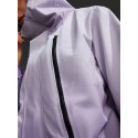 Sport Exploreva Women's Zipper Front, Long Sleeve, Pocket, Ombre Hoodie, Casual Sports Jacket