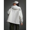  Sport Exploreva Colorblock Zip Up Hooded Sports Jacket