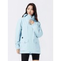 Women And Men Waterproof Jacket Warm Coat Mountain Raincoat Windbreaker Removable Hooded