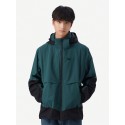 Men's Jacket Padded Warm Waterproof Outdoor Hiking 3-In-1 Jacket Fall And Winter Lightweight And Soft