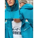 Men's Zipper Front Outdoor Fleece Jacket Hiking Clothes