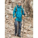 Men's Zipper Front Outdoor Fleece Jacket Hiking Clothes