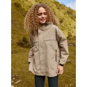 Outdoor Waterproof & Breathable Hooded Glued Waterproof Assault Jacket Softshell Coat