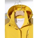 Zweifarbige Outdoor Assault Jacket mit Kapuze für Damen