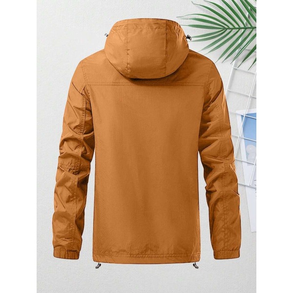 Men's Lightweight Spring/Autumn Casual Outdoor Hooded Jacket