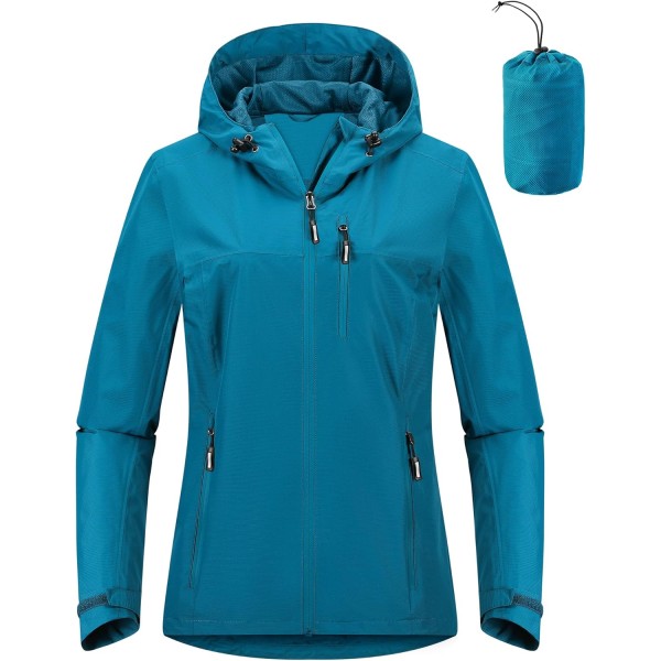 Outdoor Ventures Packable Rain Jacket 