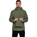 Men's Rain Jacket Waterproof With Hood Lightweight Packable Raincoat