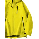 Men's Hooded Spring Autumn Windbreaker Jacket,