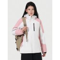 mate Graphene Down Jacket With Contrast Color Blocking And Hoodie, Winter