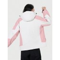 mate Graphene Down Jacket With Contrast Color Blocking And Hoodie, Winter