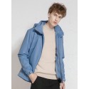 Men Ski Jackets Removable Hooded Raincoat