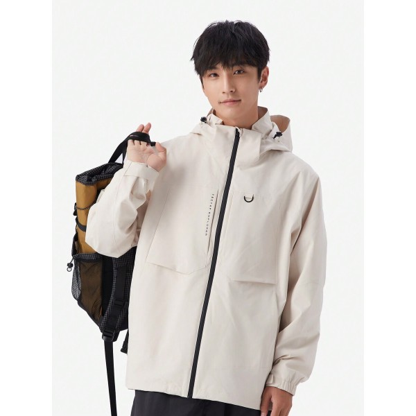Men's Jacket Padded Warm Waterproof Outdoor Hiking 3-In-1 Jacket
