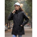 New 3-In-1 Detachable Women's Outdoor Sports Thickened Fitted Suit, Including Fleece Jacket