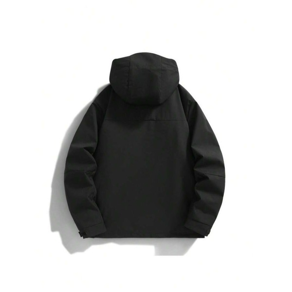 3-In-1 Men Waterproof Breathable Detachable Fleece Lining Outdoor Sports Jacket