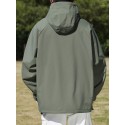 Men's Outdoor Hiking Windproof Hooded Tactical Jacket