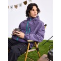 Men's Hooded Drawstring Windbreaker Waterproof Jacket 