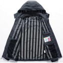 Outdoor Men's Waterproof Raincoat Windbreaker Lightweight Rain Jacket 